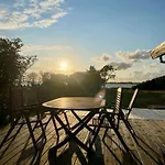 Beachclose Log Cabin On Mors With A View