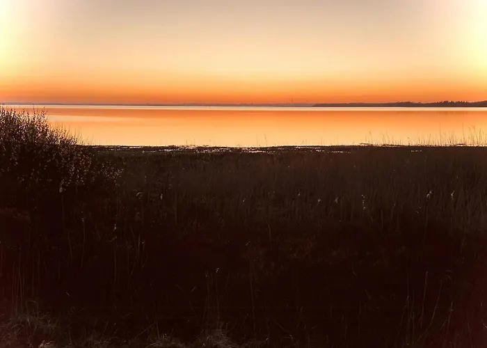 Beachclose Log On Mors With A View Semesterbostad Nykobing Mors